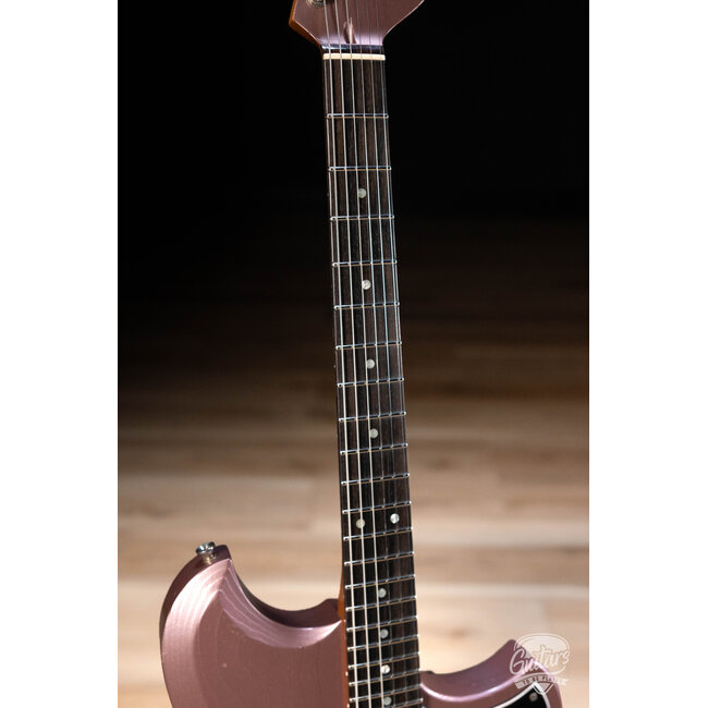 Novo Custom Voltur J Guitar w/ Lollar Firebirds – Heather Mist