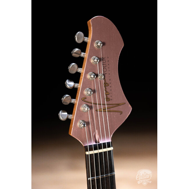 Novo Custom Voltur J Guitar w/ Lollar Firebirds – Heather Mist