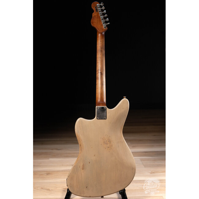 Veritas Riverton Swamp Ash Bigsby Guitar w/ Grizzlies – Trans Desert Sand