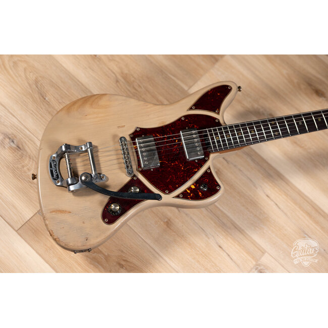 Veritas Riverton Swamp Ash Bigsby Guitar w/ Grizzlies – Trans Desert Sand