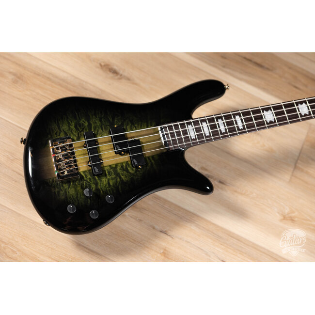 Spector Icon NS-2 Neck Through 4-String Bass w/ Gigbag – Haunted Moss