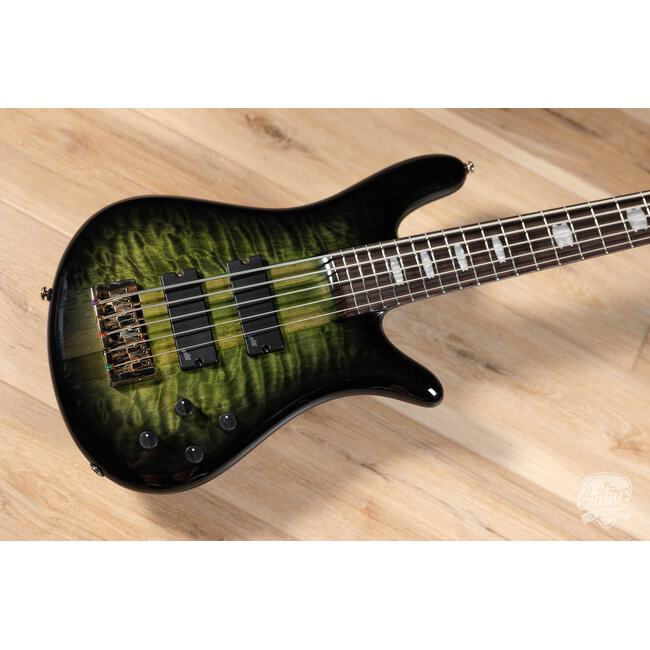 Spector Icon NS-5 Neck Through 5-String Bass w/ Gigbag – Haunted Moss