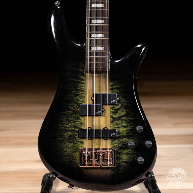 Spector Icon NS-2 Neck Through 4-String Bass w/ Gigbag – Haunted Moss