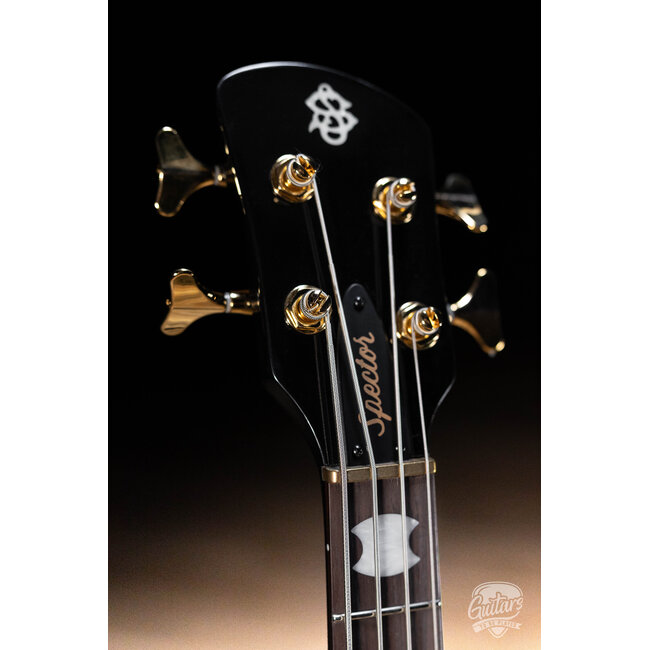 Spector Icon NS-2 Neck-Thru 4-String Bass w/ Gigbag – Black Stain