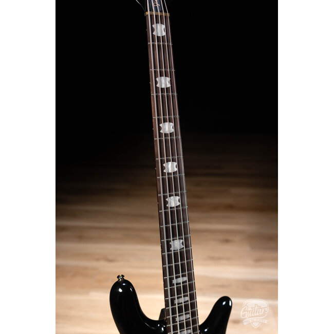 Spector Icon NS-5 Neck Through 5-String Bass w/ Gigbag – Black Stain