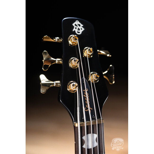 Spector Icon NS-5 Neck Through 5-String Bass w/ Gigbag – Black Stain