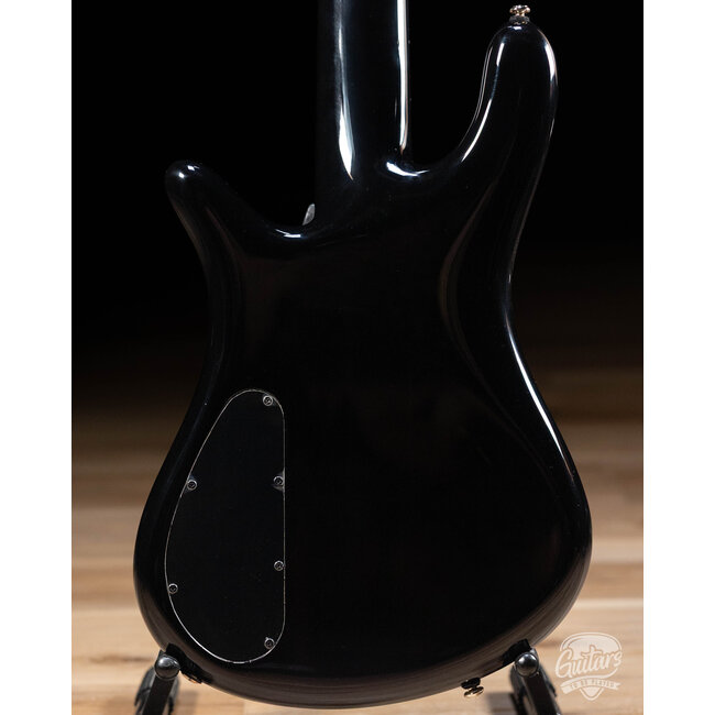 Spector Icon NS-5 Neck Through 5-String Bass w/ Gigbag – Black Stain