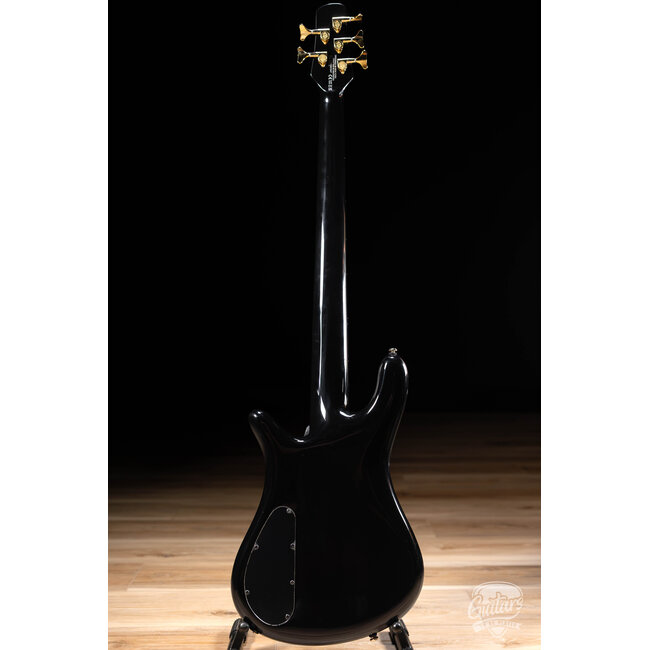 Spector Icon NS-5 Neck Through 5-String Bass w/ Gigbag – Black Stain