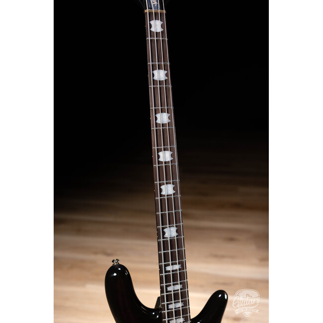 Spector Icon NS-2 Neck Through 4-String Bass w/ Gigbag – Purple Cherry