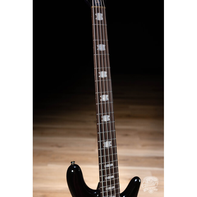 Spector Icon NS-5 Neck Through 5-String Bass w/ Gigbag – Purple Cherry