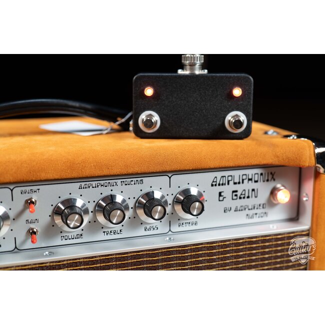 Amplified Nation Ampliphonix & Gain 50W Head w/ Independent Reverbs—Golden Brown