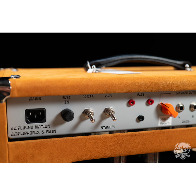 Amplified Nation Ampliphonix & Gain 50W Head w/ Independent Reverbs—Golden Brown