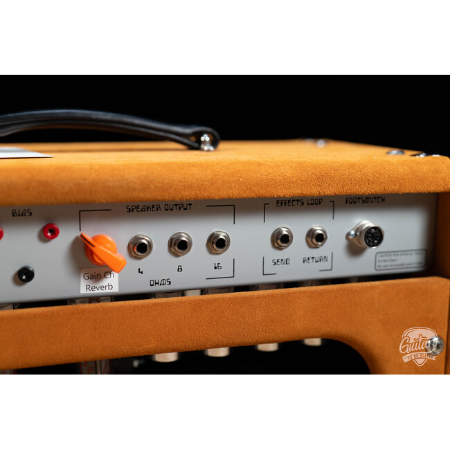 Amplified Nation Ampliphonix & Gain 50W Head w/ Independent Reverbs—Golden Brown