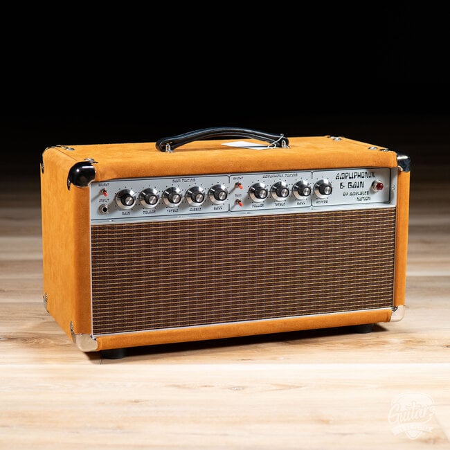 Amplified Nation Ampliphonix & Gain 50W Head w/ Independent Reverbs—Golden Brown