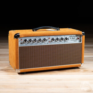 Amplified Nation Amplified Nation Ampliphonix & Gain 50W Head w/ Independent Reverbs—Golden Brown