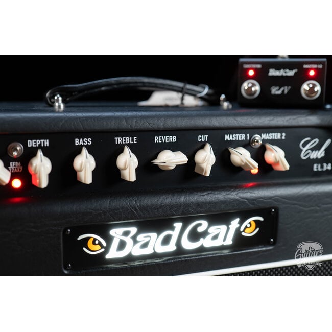 Bad Cat Cub V 40W Hand-Wired EL34 Tube 1x12 Combo w/ Footswitch & Cover