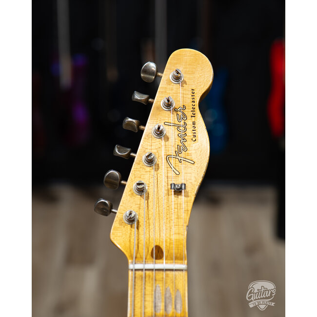 2024 Fender Custom Shop '59 Telecaster Custom Maple Neck Relic – Sunburst