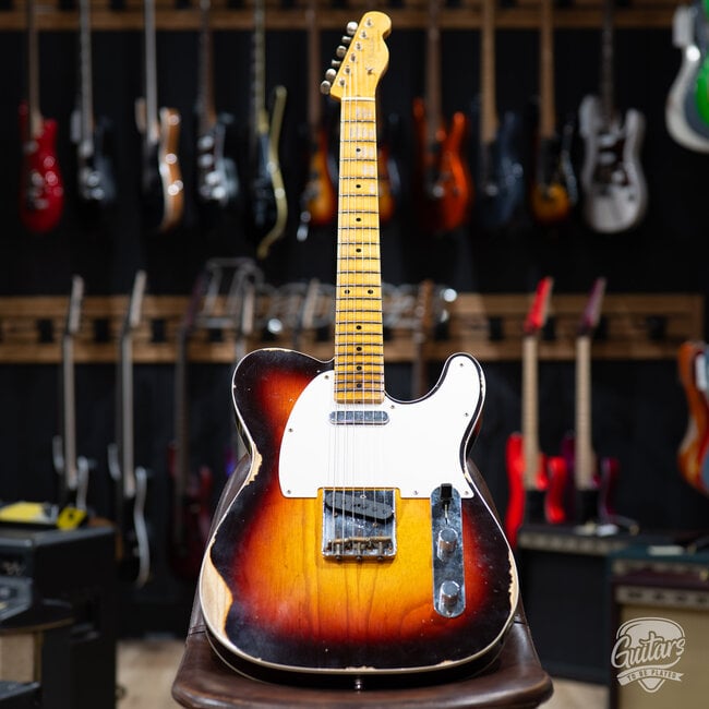 2024 Fender Custom Shop '59 Telecaster Custom Maple Neck Relic – Sunburst