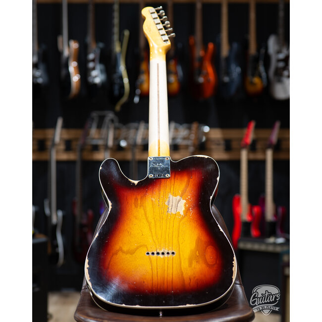 2024 Fender Custom Shop '59 Telecaster Custom Maple Neck Relic – Sunburst