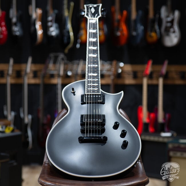 ESP E-II Eclipse EMG Guitar w/ Case – Black Satin (B-stock)