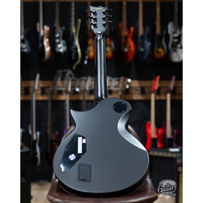 ESP E-II Eclipse EMG Guitar w/ Case – Black Satin (B-stock)