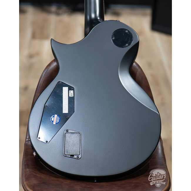 ESP E-II Eclipse EMG Guitar w/ Case – Black Satin (B-stock)