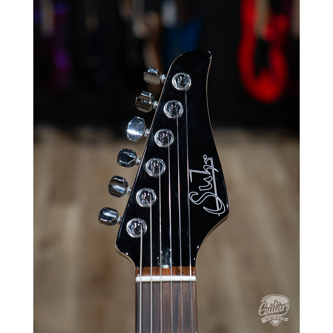 Used Suhr Modern Flame Maple Mahogany Guitar w/ Case – Bengal Burst