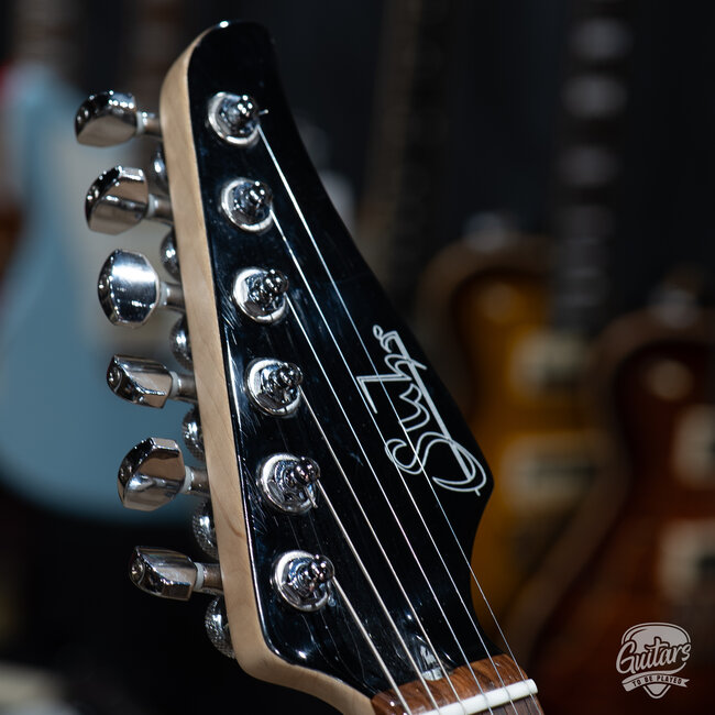 Used Suhr Modern Flame Maple Mahogany Guitar w/ Case – Bengal Burst
