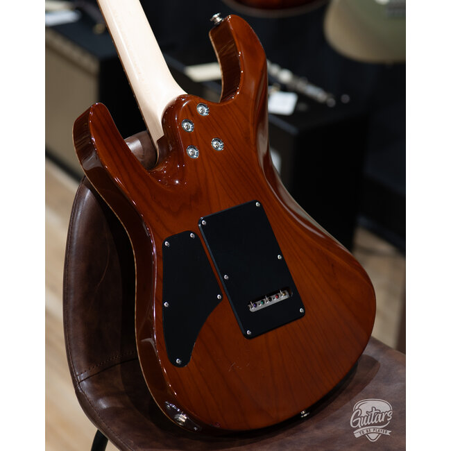 Used Suhr Modern Pro Series M7 Flame Maple Guitar w/ Case – Bengal Burst