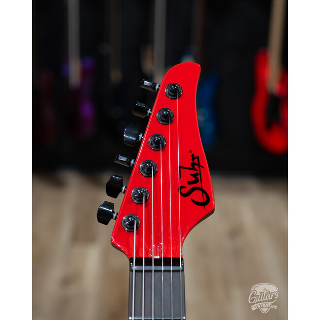 Used Suhr Andy Wood 10th Anniversary Modern T w/ Soft Case – Rosso Corsa