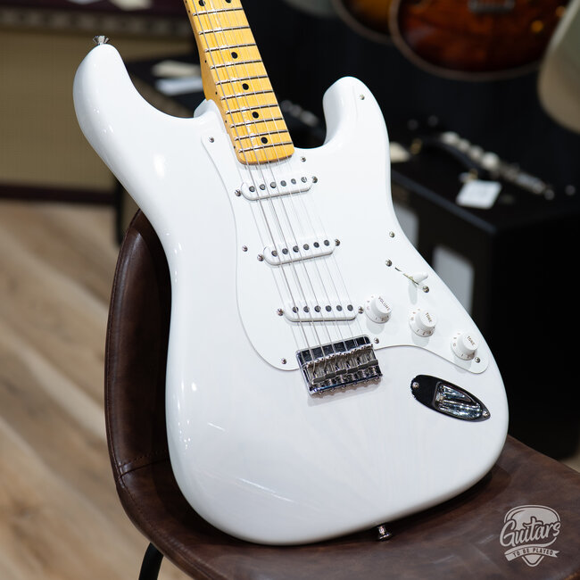 2024 Fender Custom Shop Vintage Custom '55 Hard Tail Strat – White Blonde