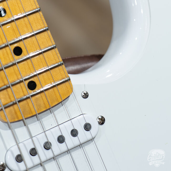 2024 Fender Custom Shop Vintage Custom '55 Hard Tail Strat – White Blonde