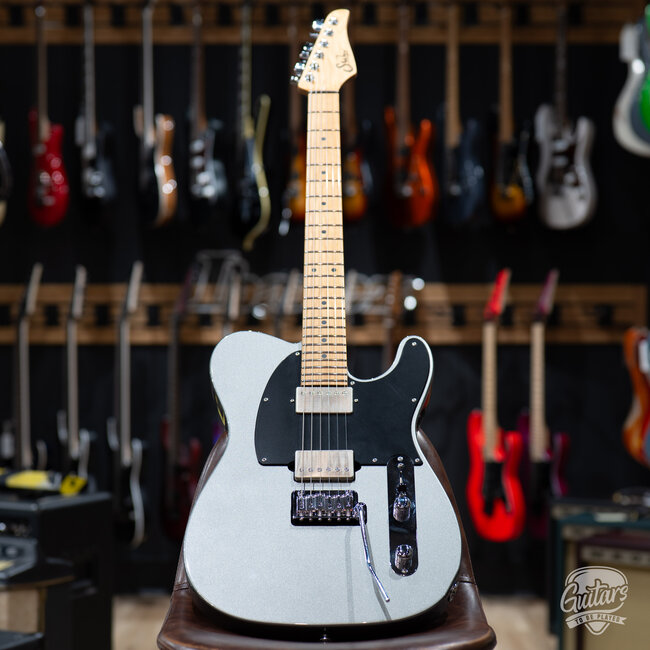 Used Suhr Andy Wood Modern T HH w/ Soft Case – AW Silver