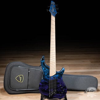 Dingwall Guitars Dingwall NG3 Adam “Nolly” Getgood 5-String Bass – Purple to Blue Fade Swirl*