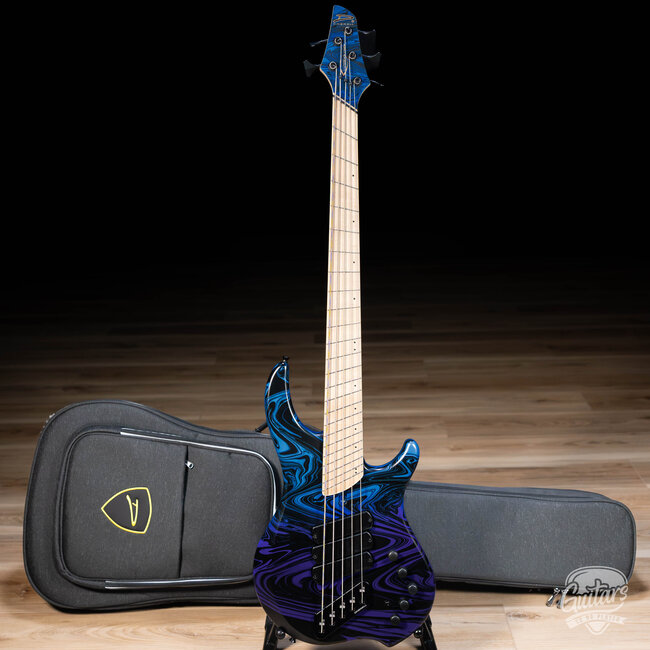 Dingwall NG3 Adam “Nolly” Getgood 5-String Bass – Purple to Blue Fade Swirl*