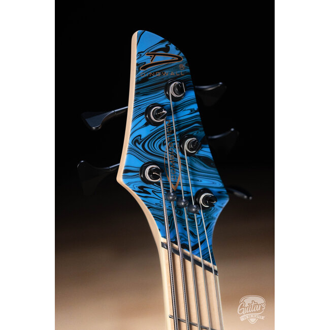 Dingwall NG3 Adam “Nolly” Getgood 5-String Bass – Purple to Blue Fade Swirl*