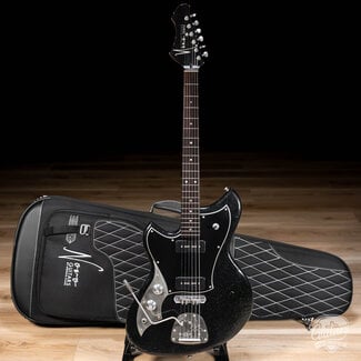 Novo Novo Custom Serus J Left-Handed Guitar w/ Lollar P-90s – Starry Night