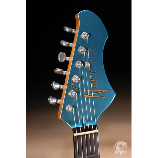 Novo Custom Voltur J Guitar w/ Lollar P-90s – Lake Placid Blue