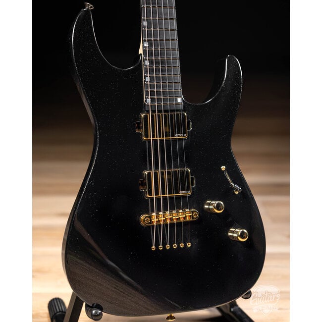 ESP USA M-II DX NT w/ EMG 81-X / 85-X & TOM Bridge – Sapphire Black Metallic