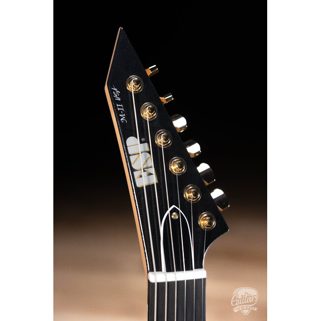 ESP USA M-II DX NT w/ EMG 81-X / 85-X & TOM Bridge – Sapphire Black Metallic