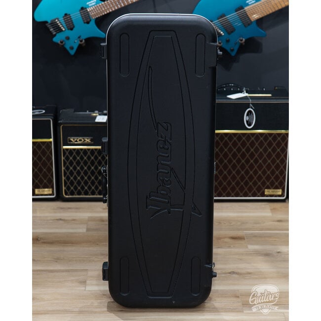 Used Ibanez UV7BK Universe 'Green Dot' 7 String Guitar w/ Case – Black