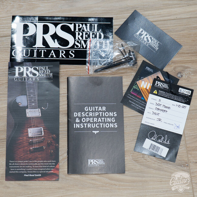 2025 PRS Core DGT w/ Moons – Faded Blue Jean Smokeburst