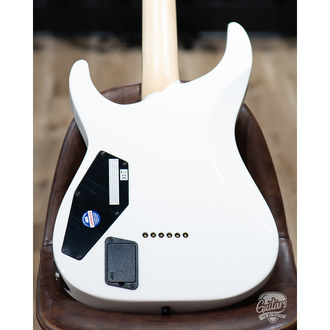 ESP E-II M-I NT Neck Thru Fishman Guitar w/ Case – Snow White (B-stock)