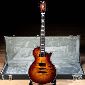 ESP Guitars ESP E-II Eclipse Fishman Fluence Guitar w/ Case – Tiger Eye Sunburst