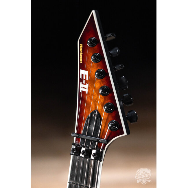 ESP E-II Horizon FR-II Left-Handed Guitar w/ Case – Tiger Eye Sunburst