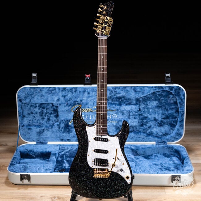 James Tyler Guitars JTG-MK1 S-Style Guitar w/ Case – Black Metallic