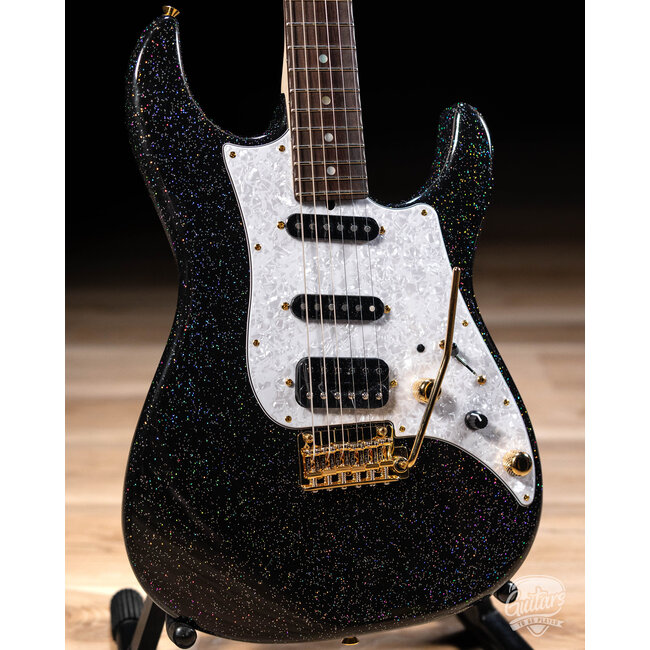 James Tyler Guitars JTG-MK1 S-Style Guitar w/ Case – Black Metallic