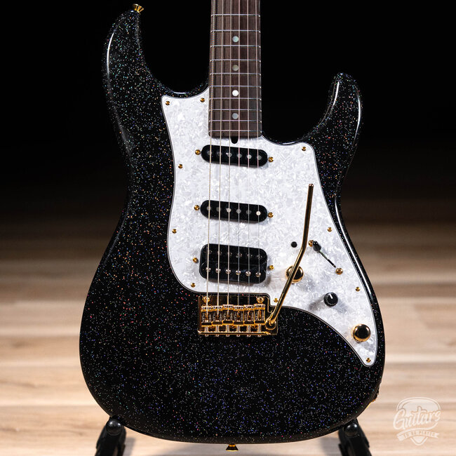 James Tyler Guitars JTG-MK1 S-Style Guitar w/ Case – Black Metallic