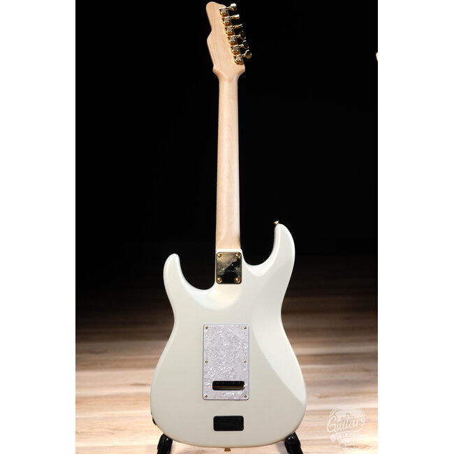 James Tyler Guitars JTG-MK1 S-Style Guitar w/ Case – White Pearl Metallic