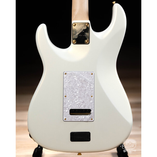 James Tyler Guitars JTG-MK1 S-Style Guitar w/ Case – White Pearl Metallic
